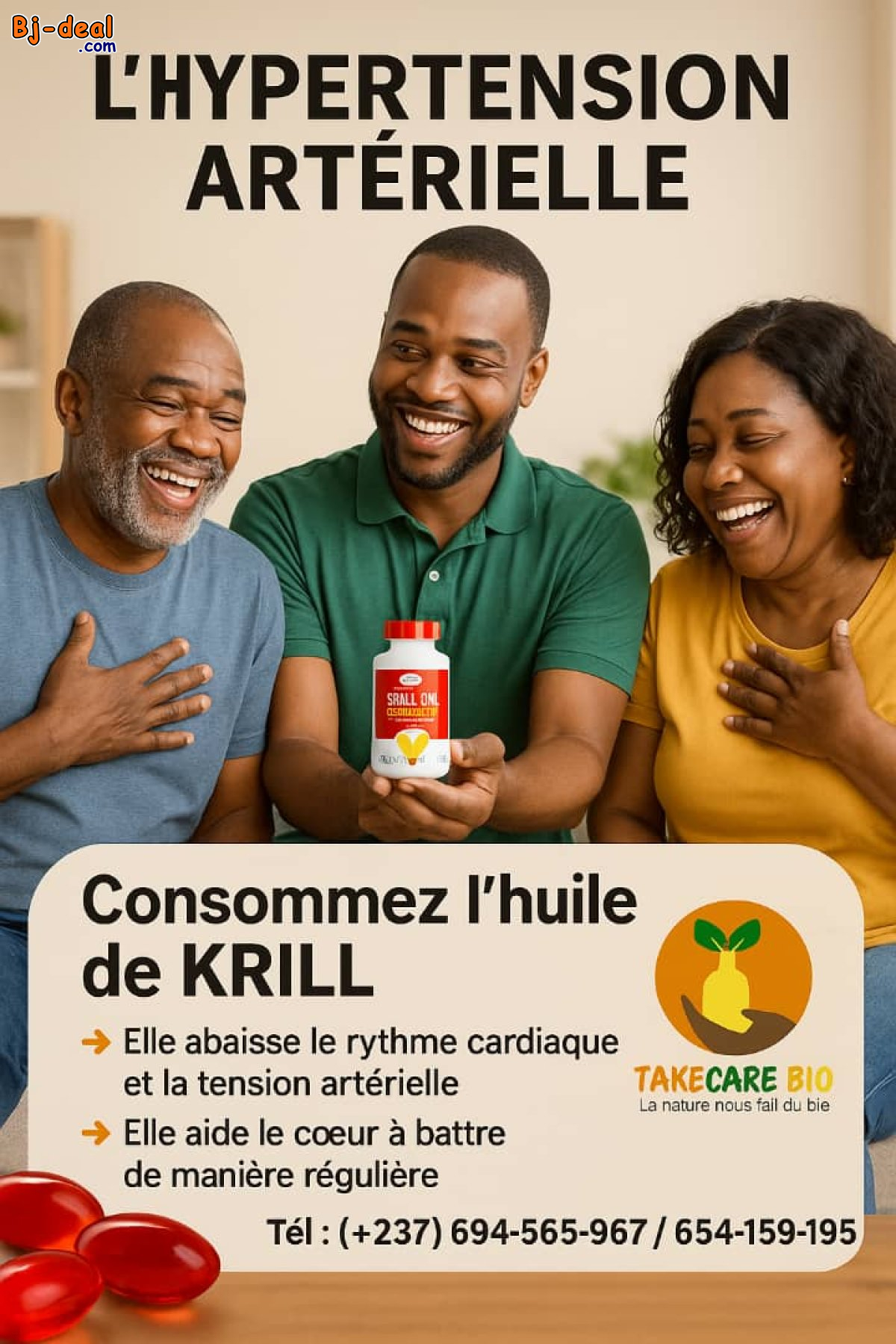 Image principale de L&amp;#039;HYPERTENSION ARTÉRIELLE ET L&amp;#039;HUILE DE KRILL