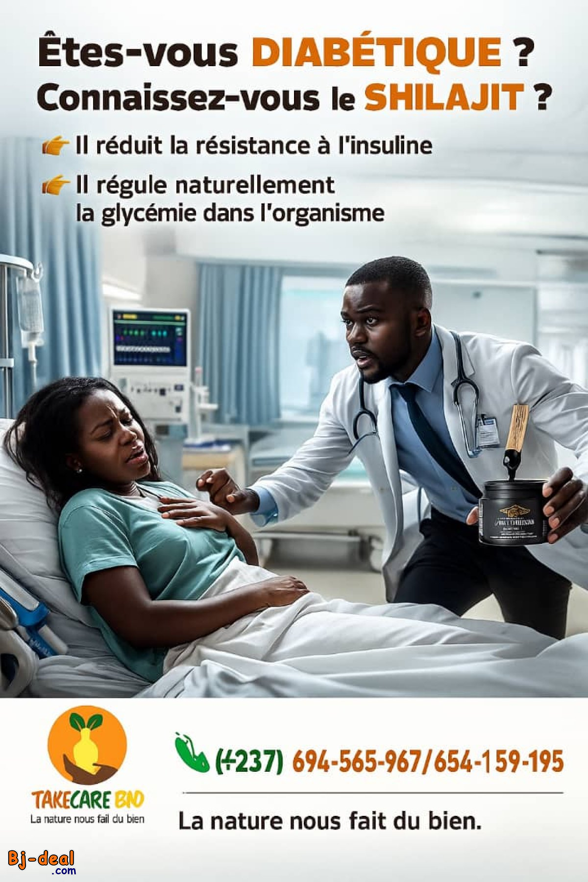 Image principale de LE DIABÈTE ET LE SHILAJIT