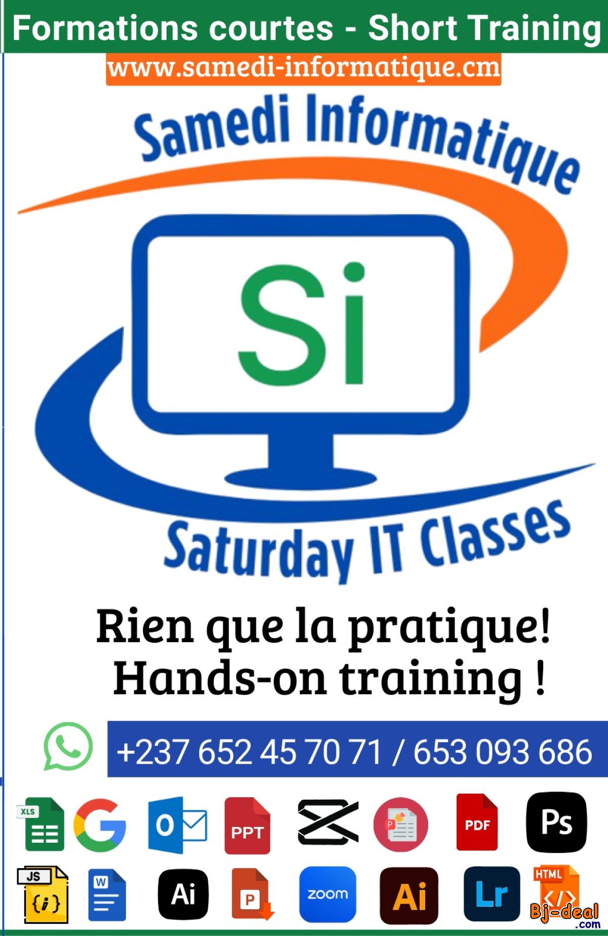 Image principale de Formations courtes -l’informatique et le digital, enseignés autrement