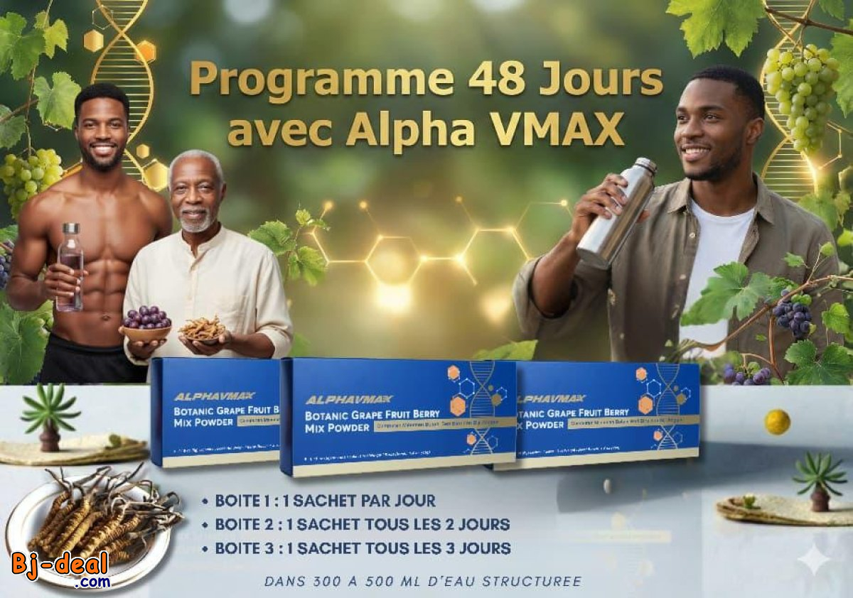 Image principale de ALPHAVMAX BOISSON NATURELLE POUR LES HOMMES