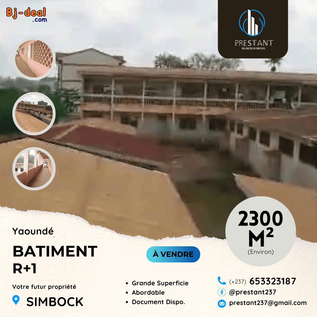 Image principale de Bâtiment R+1 d École Primaire à vendre Simbock