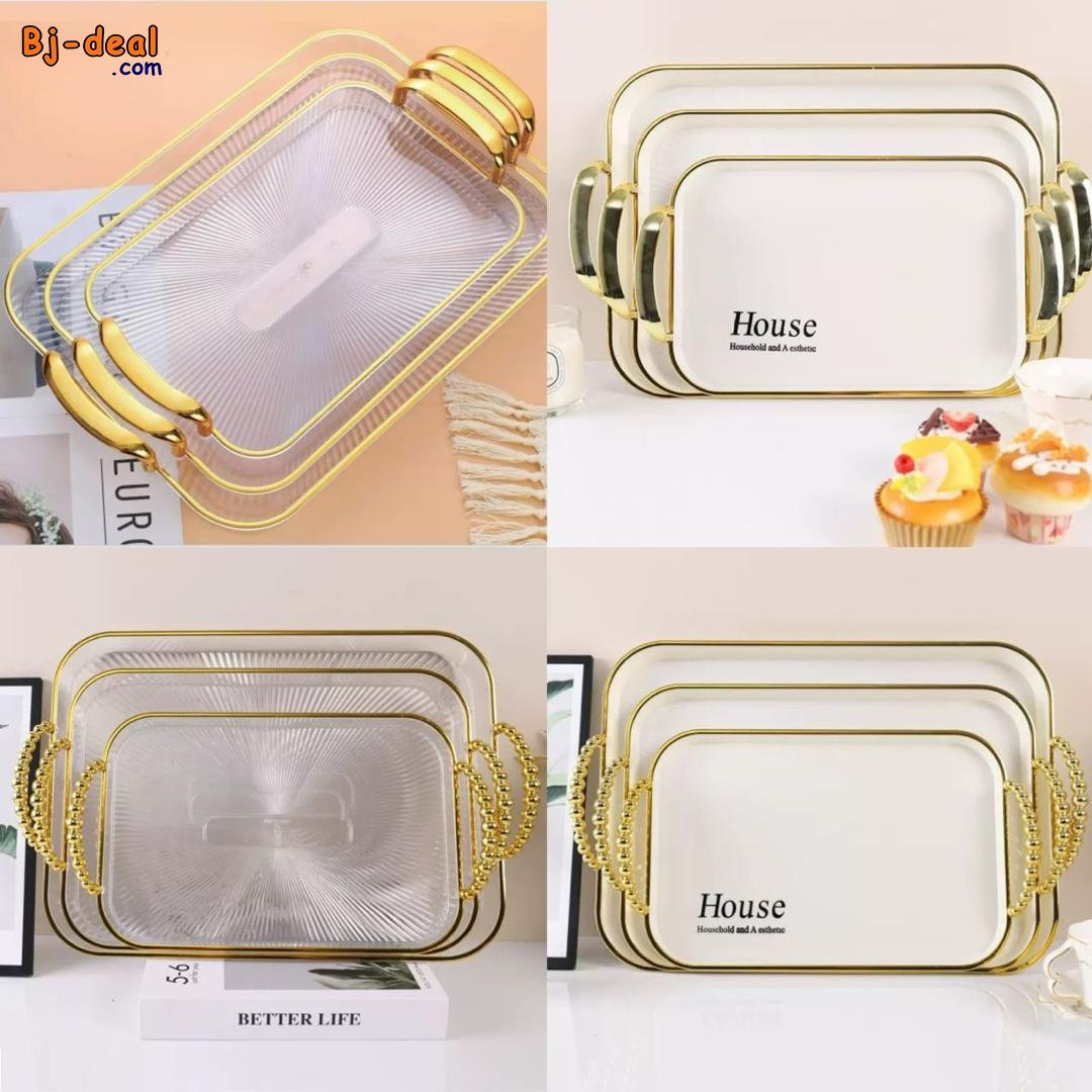 Image principale de Serie de trois plateaux de service