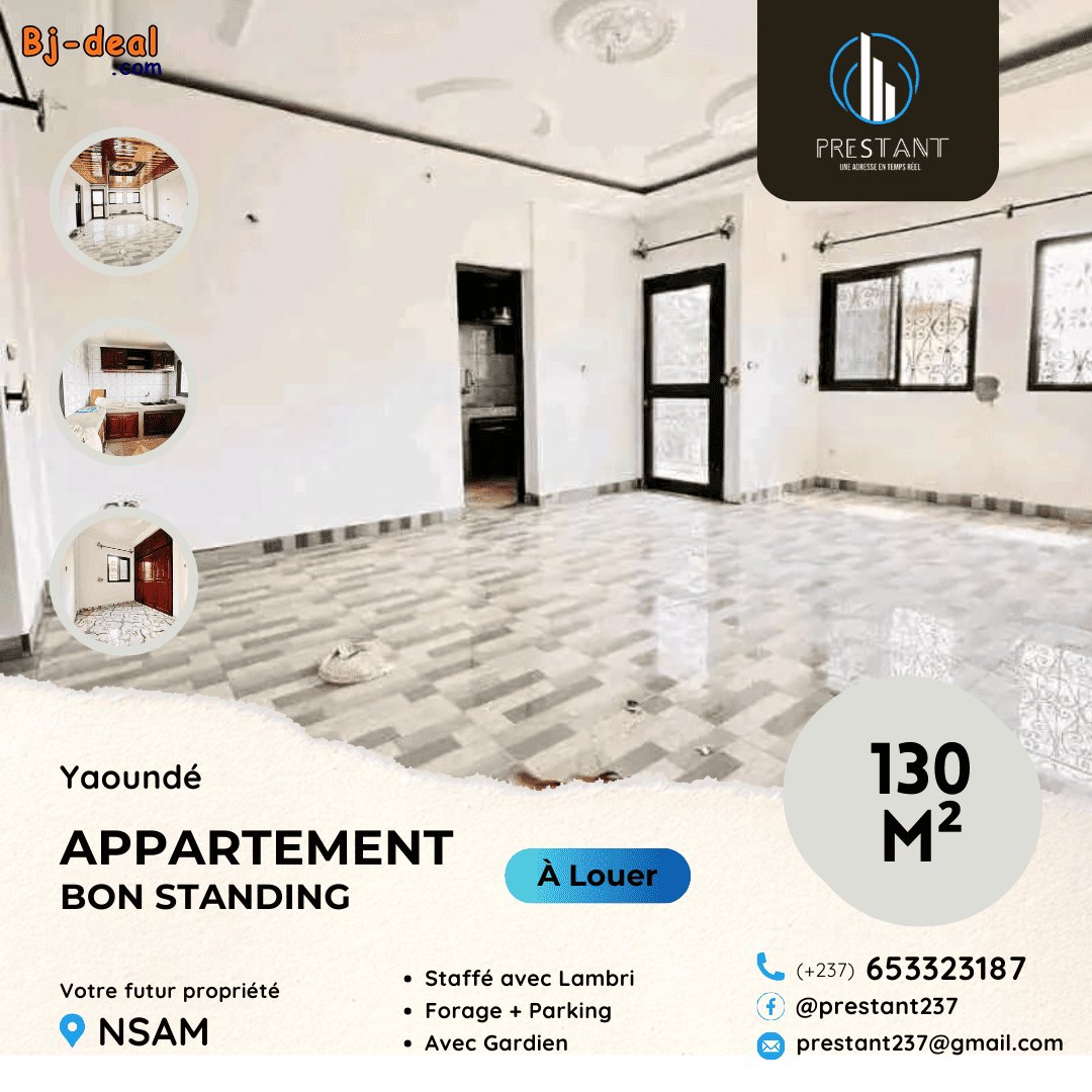 Main image of Magnifique Appartement Blanche Neige à louer à Nsam