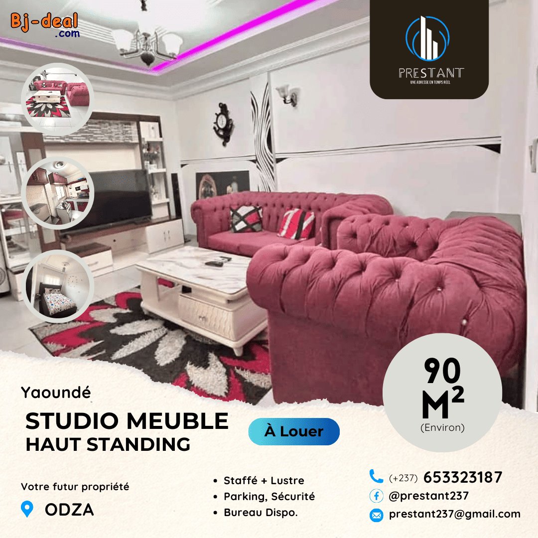 Main image of Magnifique Studio Meublé Haut Standing à louer à Odza