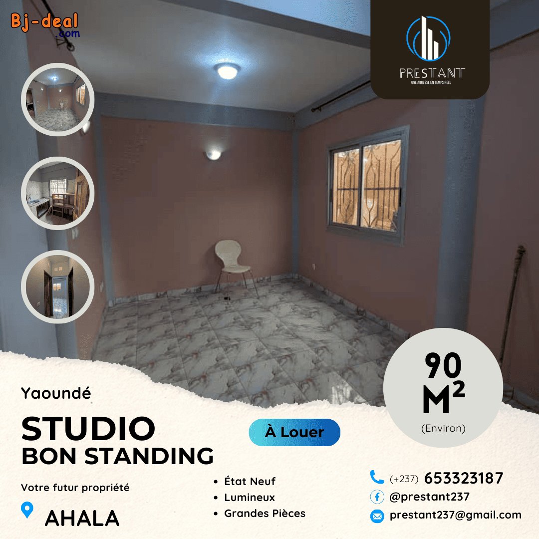 Main image of Magnifique Studio Bon Standing Neuf à louer à Ahala