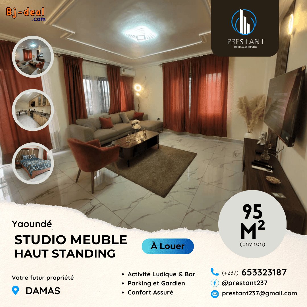 Main image of Magnifique Studio et Appartement Meublé Haut Standing à Damas