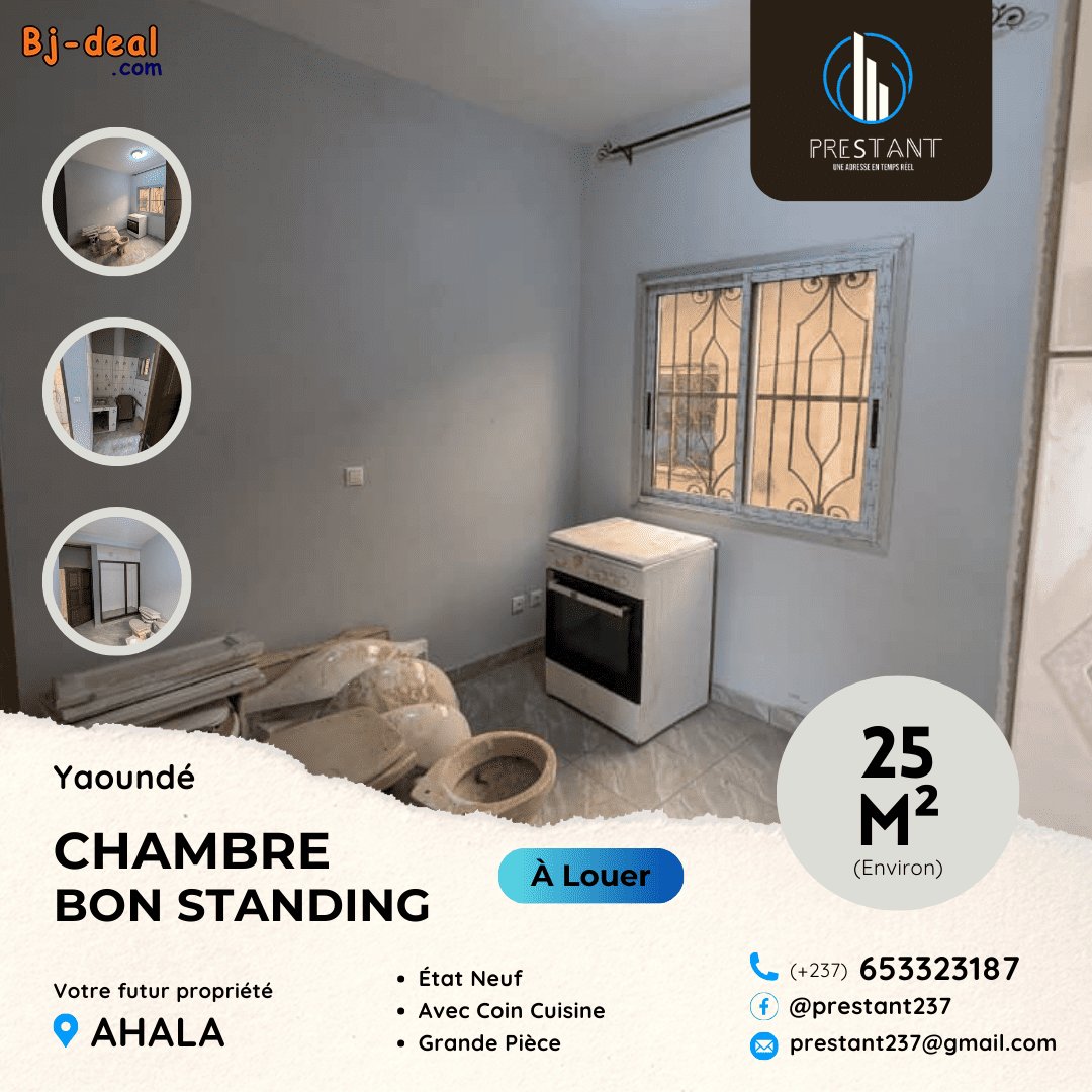 Image principale de Jolie Chambre Bon Standing Neuve à louer à Ahala