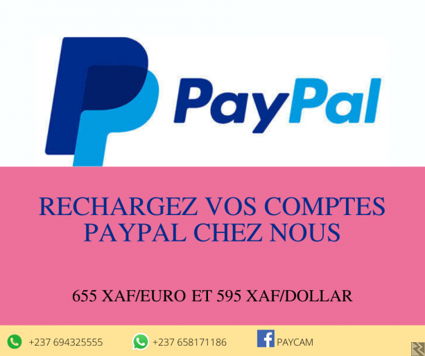 Main image of recharges des comptes paypal