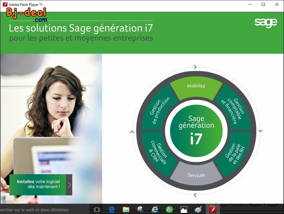 Image principale de VENTE DES LOGICIELS SAGE 100 VERSION I7