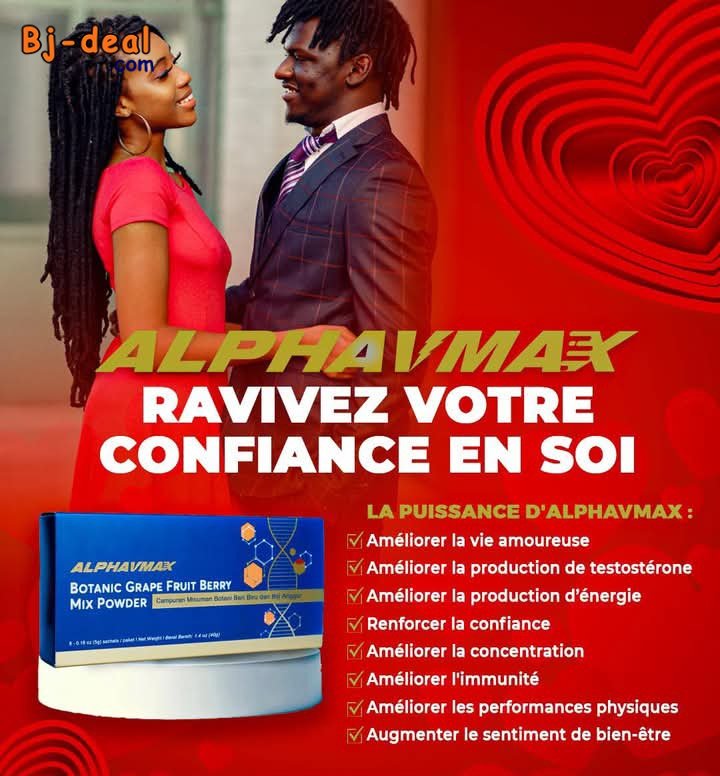 Main image of ALPHAVMAX BOISSON NATURELLE POUR LES HOMMES