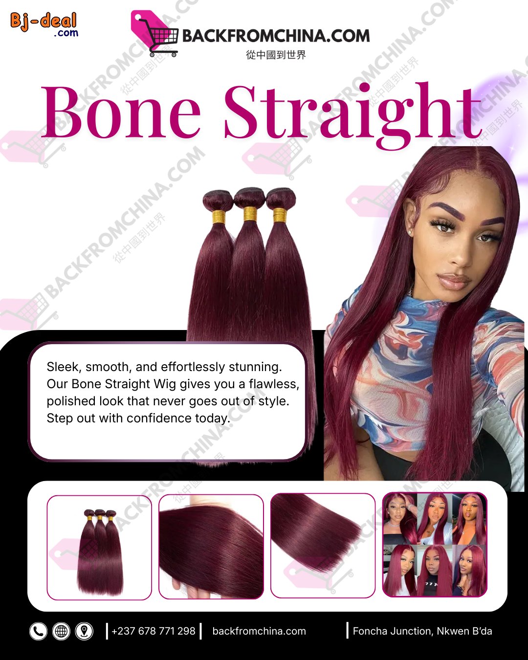 Image principale de Affordable Human Hair And Synthetic Wigs Available in Bamenda