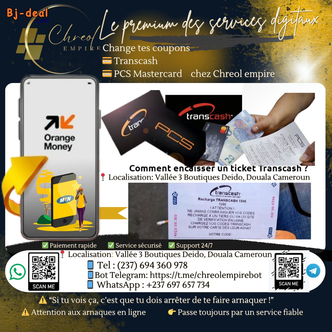Image principale de Le premium du digital Camerounais Chreol Empire