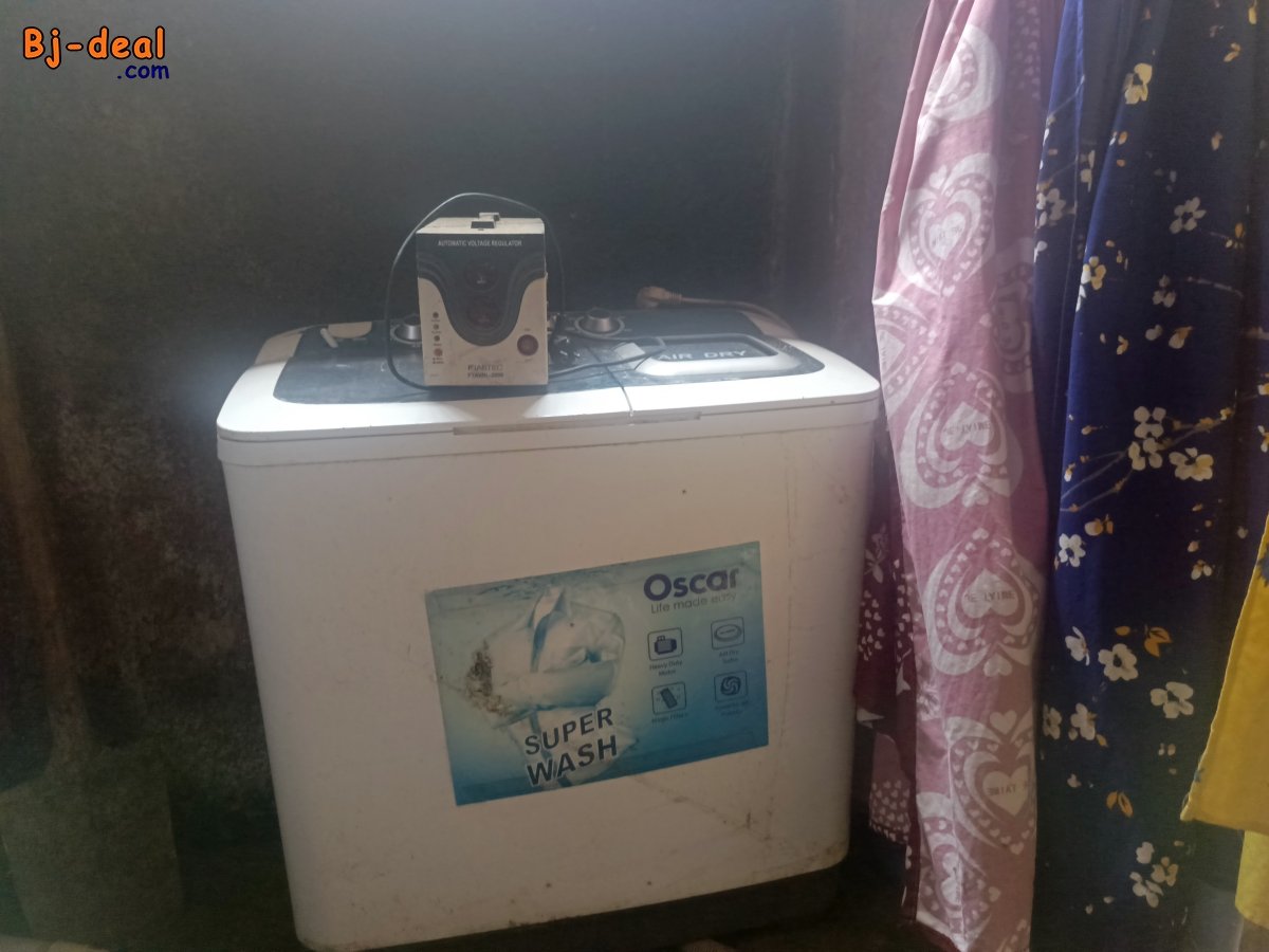 Image principale de MACHINE À LAVER 8KG + RÉGULATEUR OFFERT