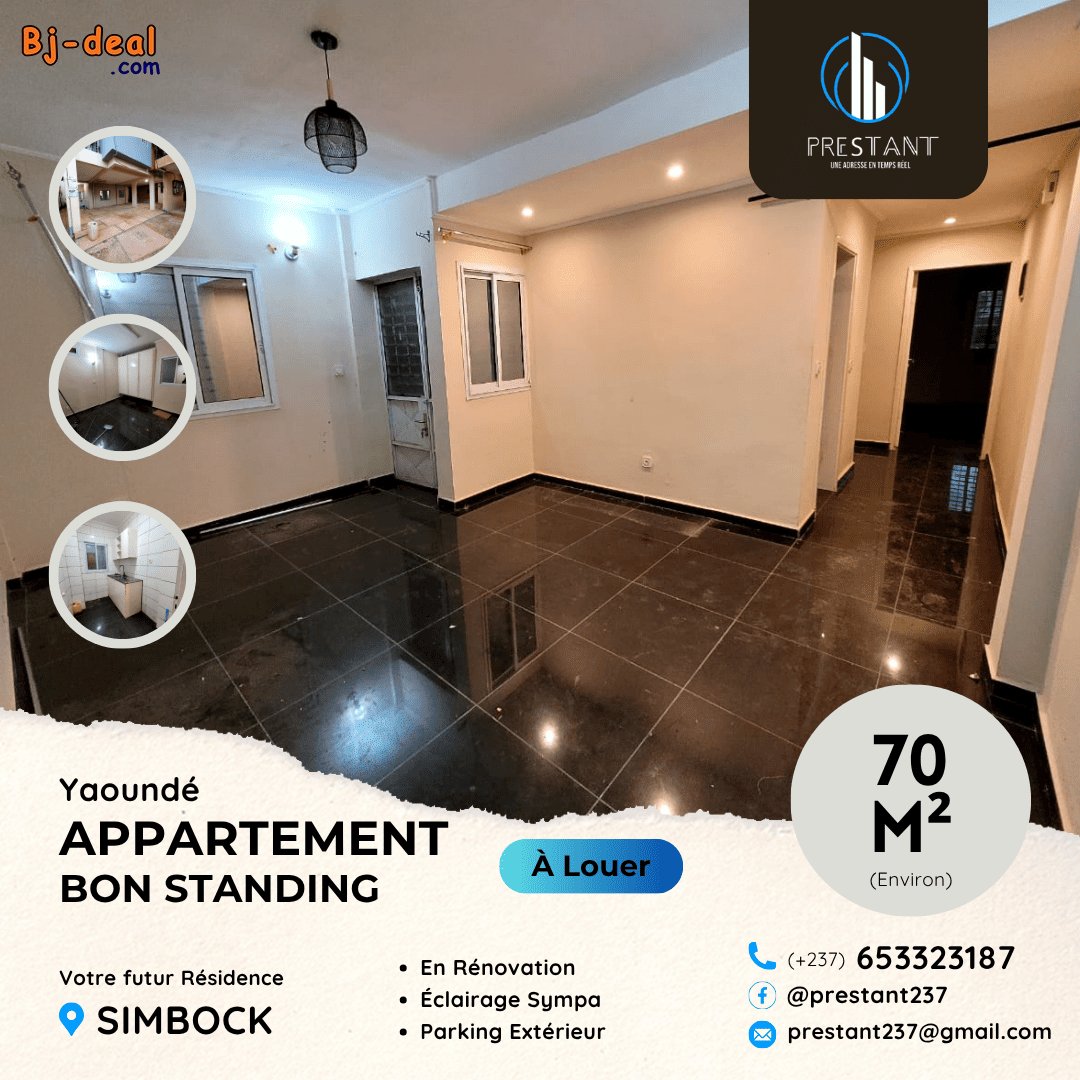 Image principale de Somptueux Appartement Bon Standing en Rénovation à louer à Simbock