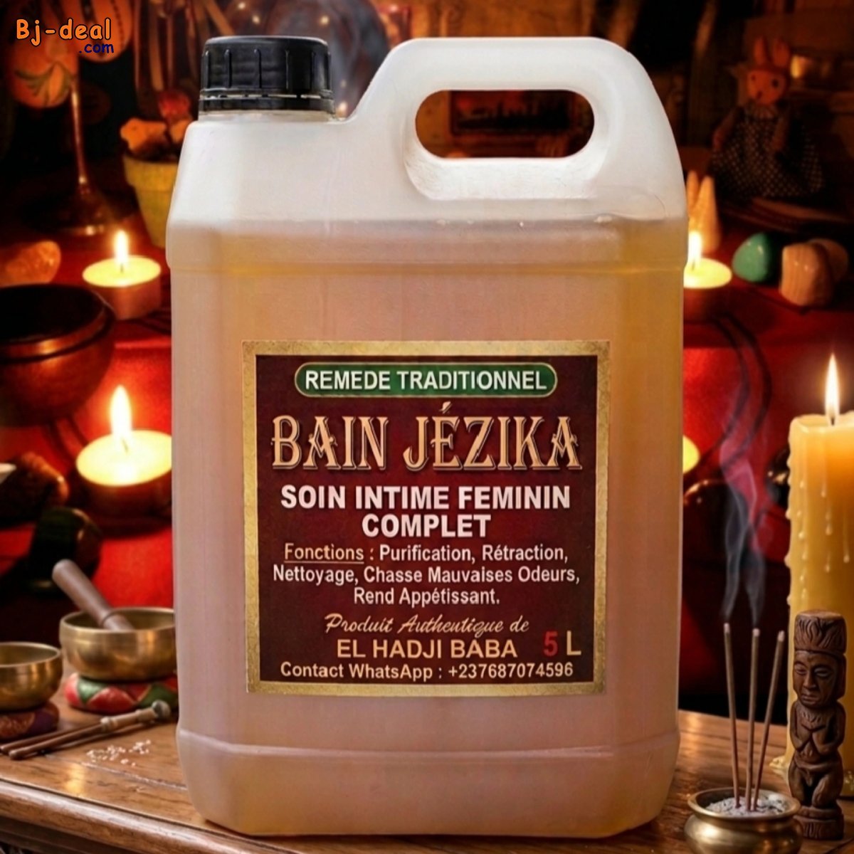 Image principale de Bain jézika formule envoûtement