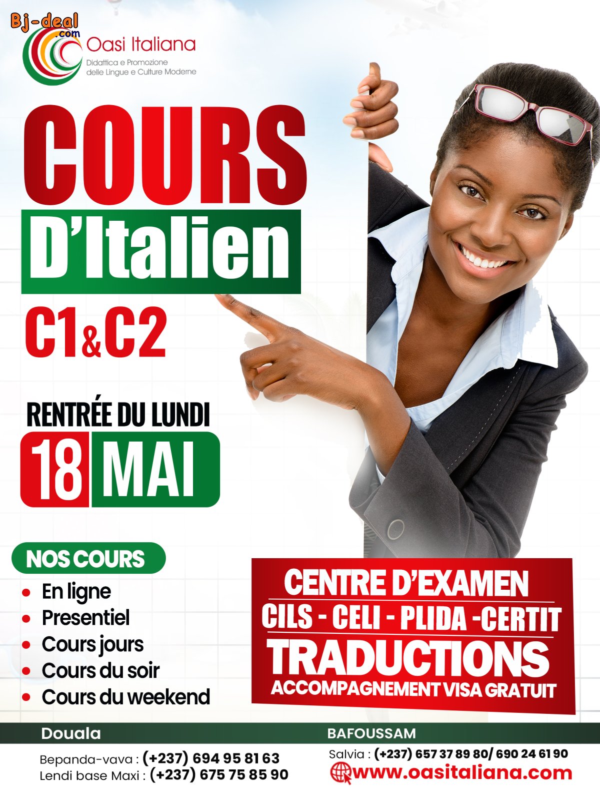 Main image of COURS ITALIEN C1 C2