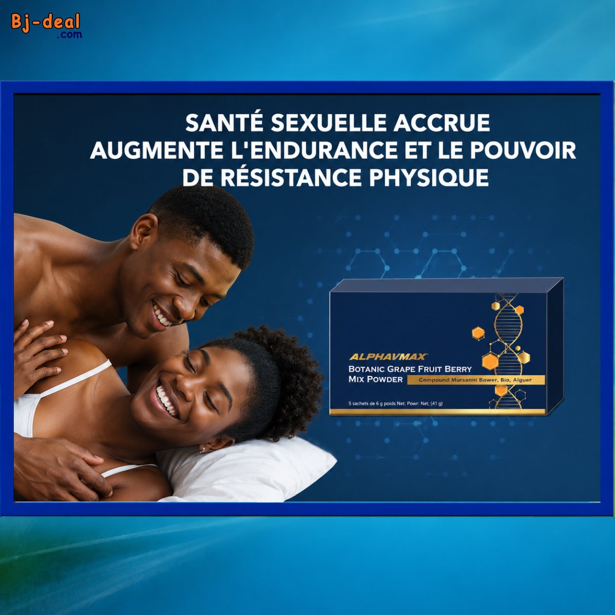 Image principale de ALPHAVMAX BOISSON NATURELLE POUR LES HOMMES
