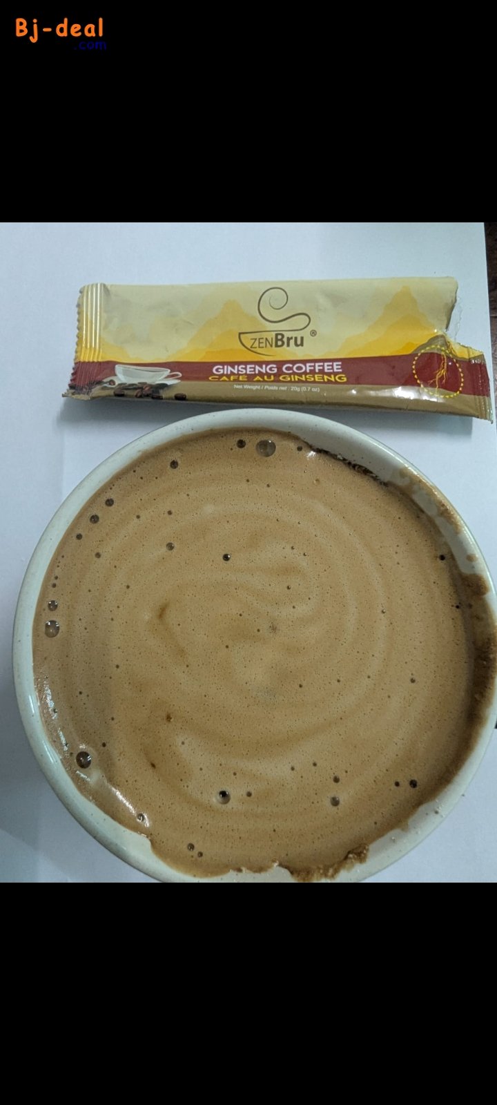 Image principale de CAFE ZENBRU AU GINSENG ET AUX GINGEMBRES