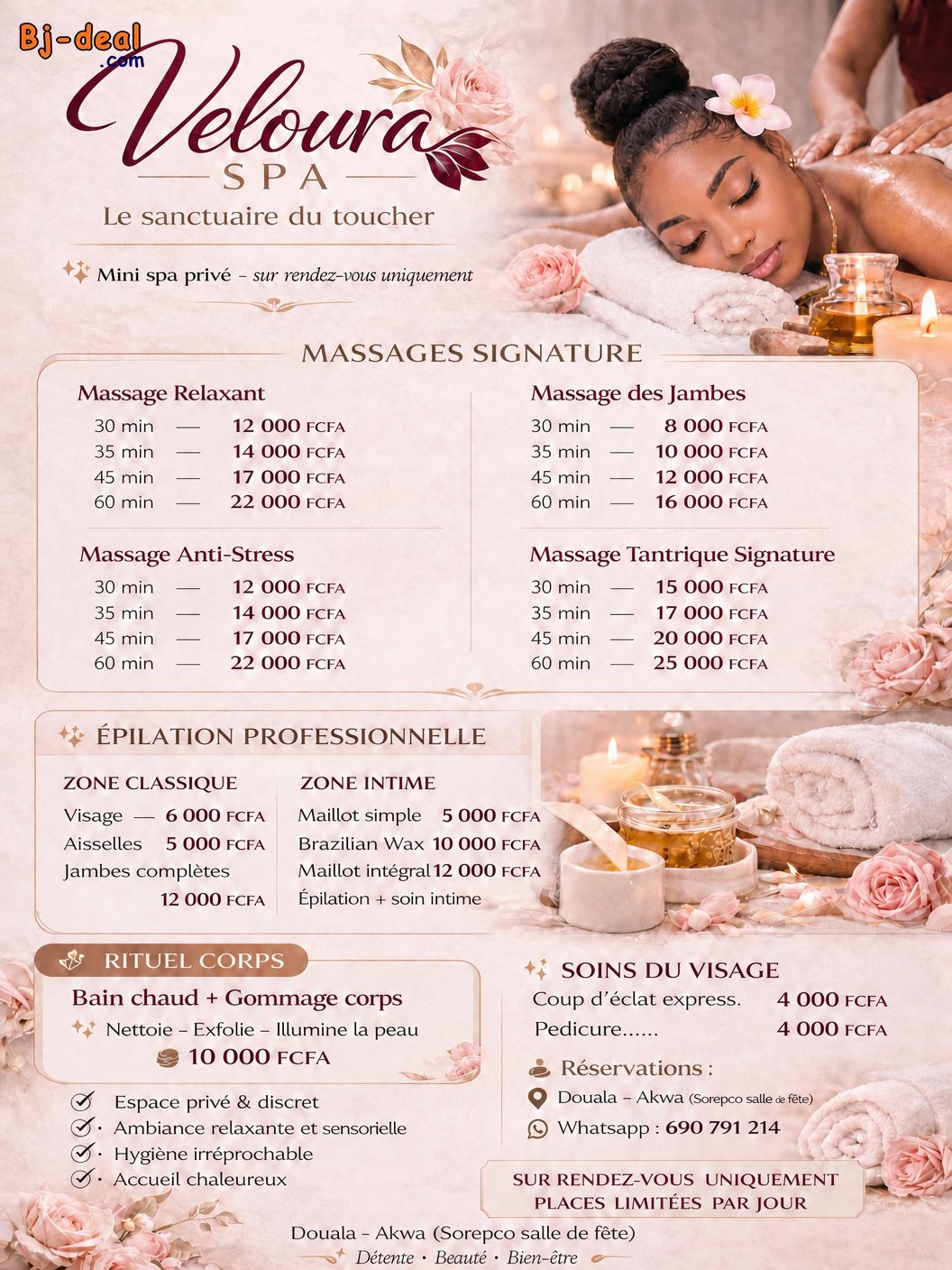 Image principale de Salon de massage