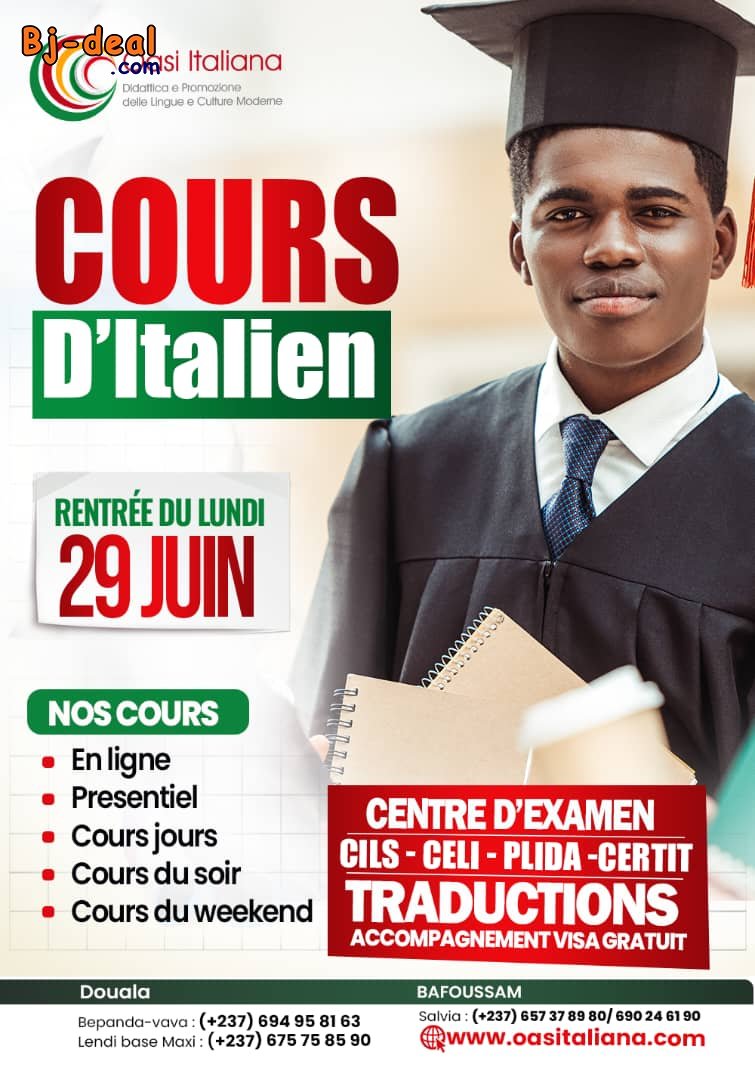 Image principale de Cours Italien à Oasi italiana