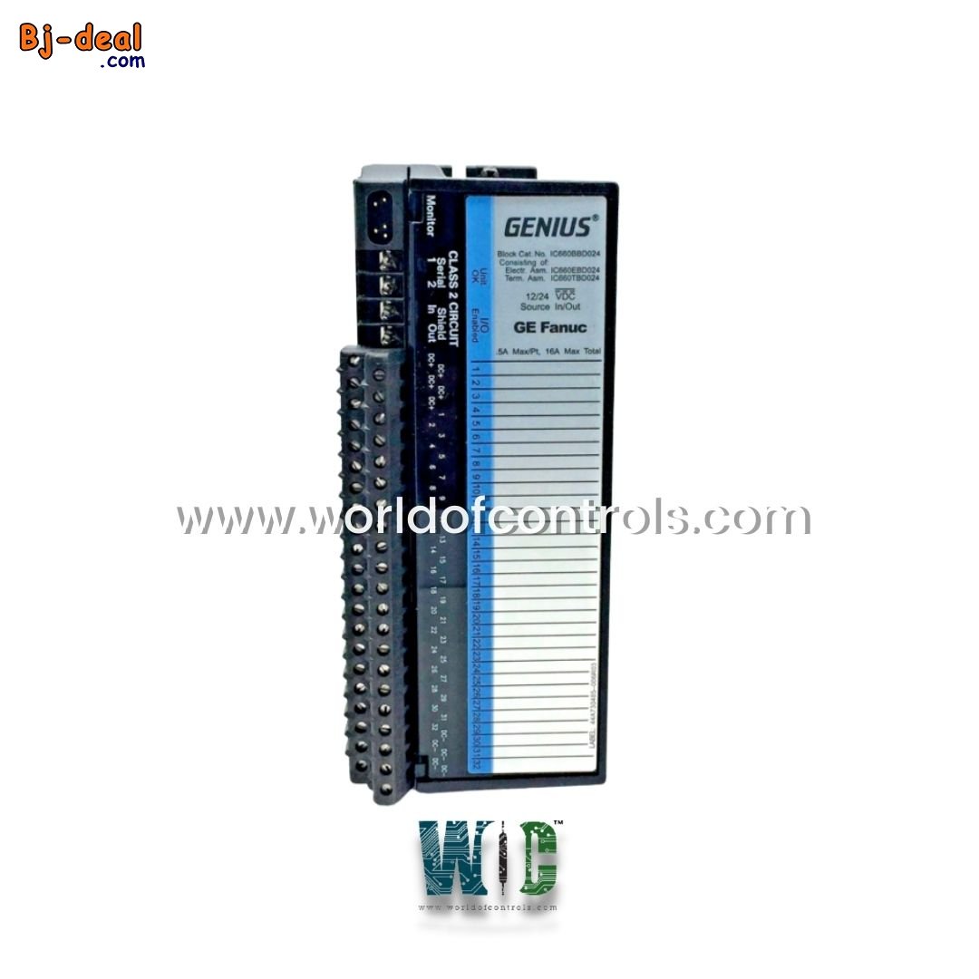 Image principale de IC660BBD024 High-Density 32 Point Discrete Sourcing IO Module Buy Repair WOC