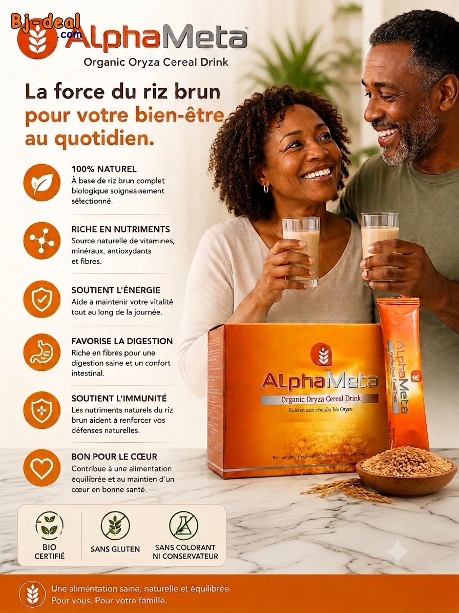 Image principale de Boisson Céréales Bio AlphaMeta Complément Vitalité