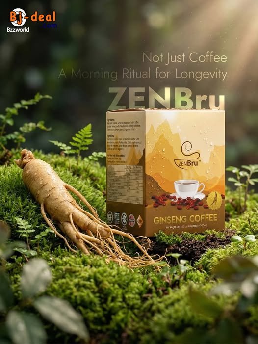 Image principale de ZenBru Ginseng Coffee le café aux multiples vertus