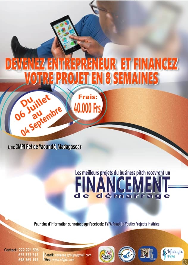 Image principale de DEVENEZ ENTREPRENEUR ET FINANCEZ VOTRE PROJET EN 8