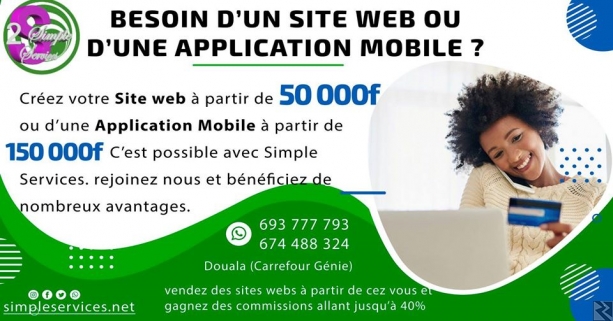 Main image of CRÉATION DE SITES INTERNET A PARTIR DE 50000 F