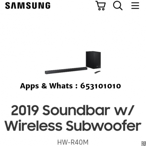 Image principale de Système Barre de son Samsung HW-R40M 2019