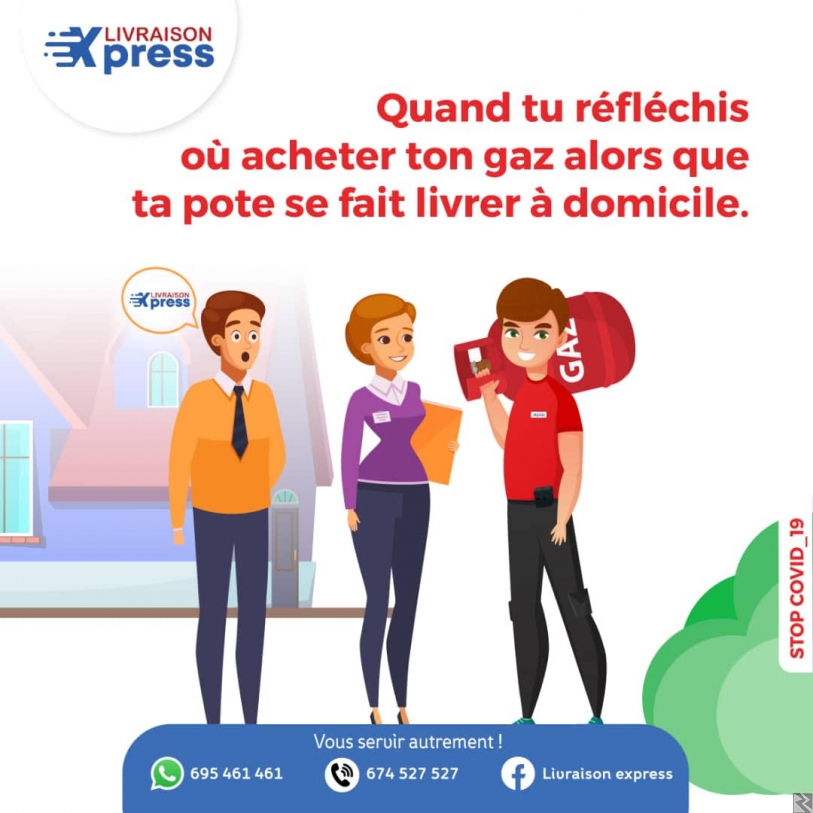 Main image of LIVRAISON DE GAZ ET SERVICE COURSIER