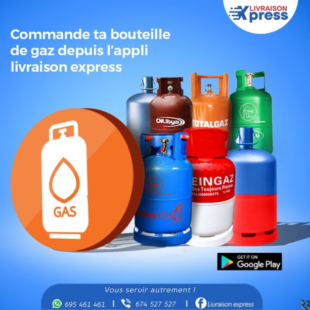 Main image of LIVRAISON DE GAZ ET SERVICE COURSIER