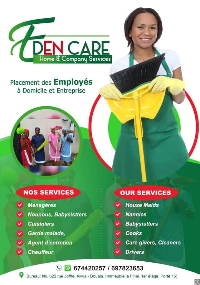 Image principale de Placement of House Maids and Nannies in Douala
