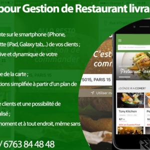 Main image of Création d'application pour livraison de repas