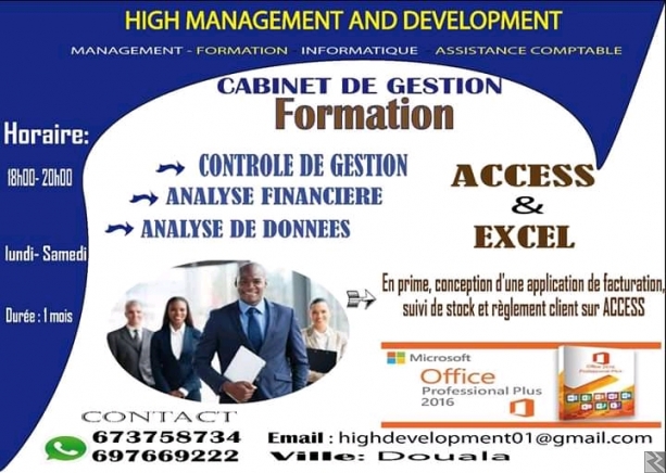 Main image of Formation  Contrôle de gestion Analyse données