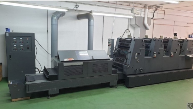 Image principale de MACHINE OFFSET GTO 4 COULEURS FORMAT 36X52