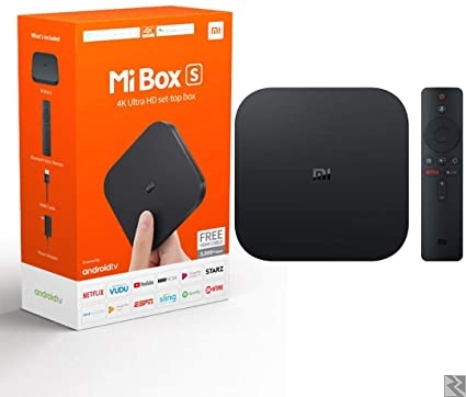 Image principale de Xiaomi Mi Box S TV 4K UHD Noir - Neuf