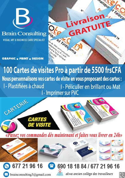 Main image of impression des carte de visite