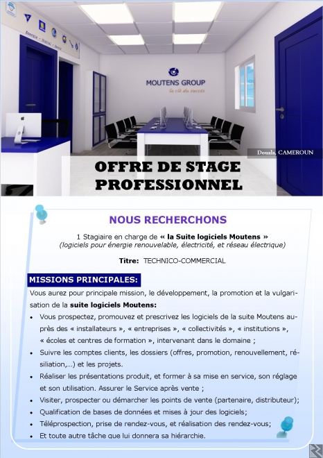 Image principale de Stage Professionnel Technico-comercial
