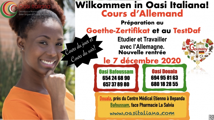 Image principale de Cours allemand à  Douala et à  Bafoussam