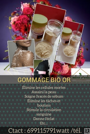 Image principale de Gommage bio or corporel