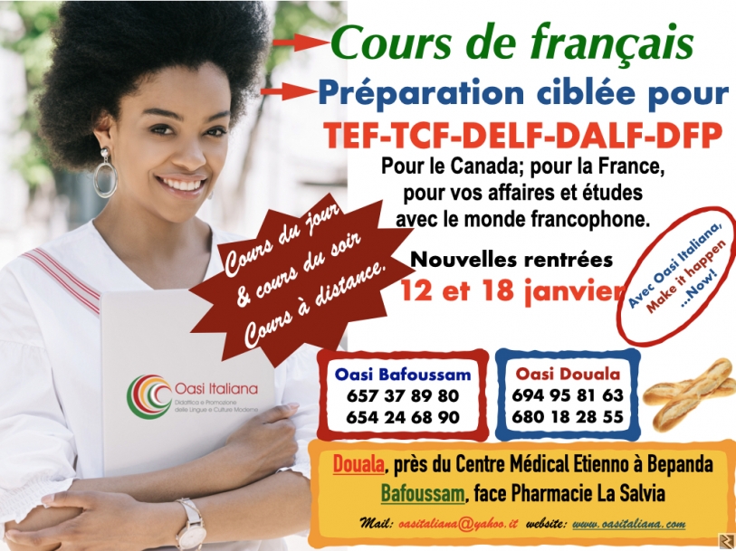 Main image of Cours de Français préparation TCF TEF DFP