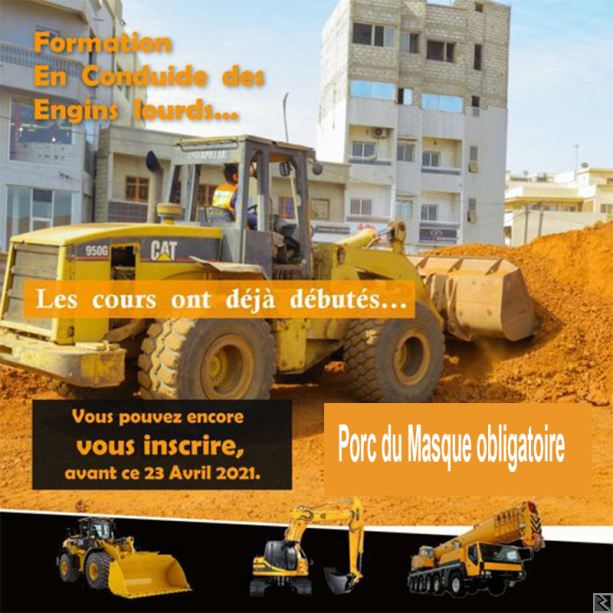 Main image of formation en conduite des engins lourds