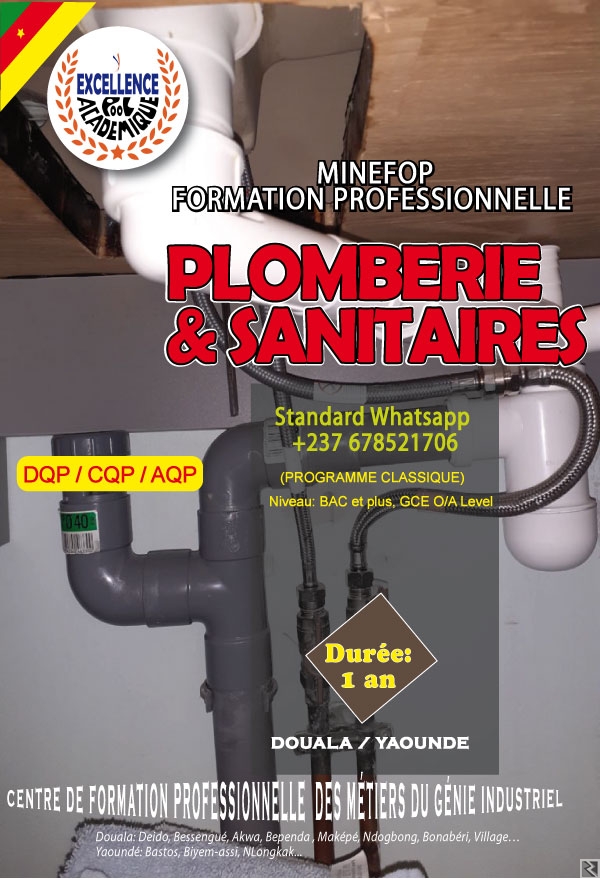 Main image of FORMATION EN PLOMBERIE ET SANITAIRES