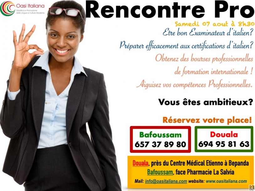 Main image of RENCONTRE PRO A OASI