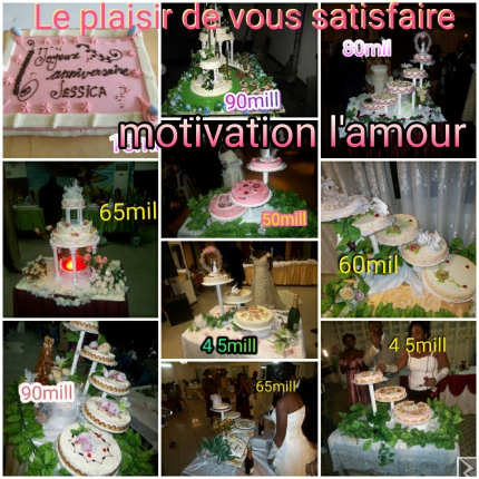 Image principale de gà¢teaux de mariage anniversaire