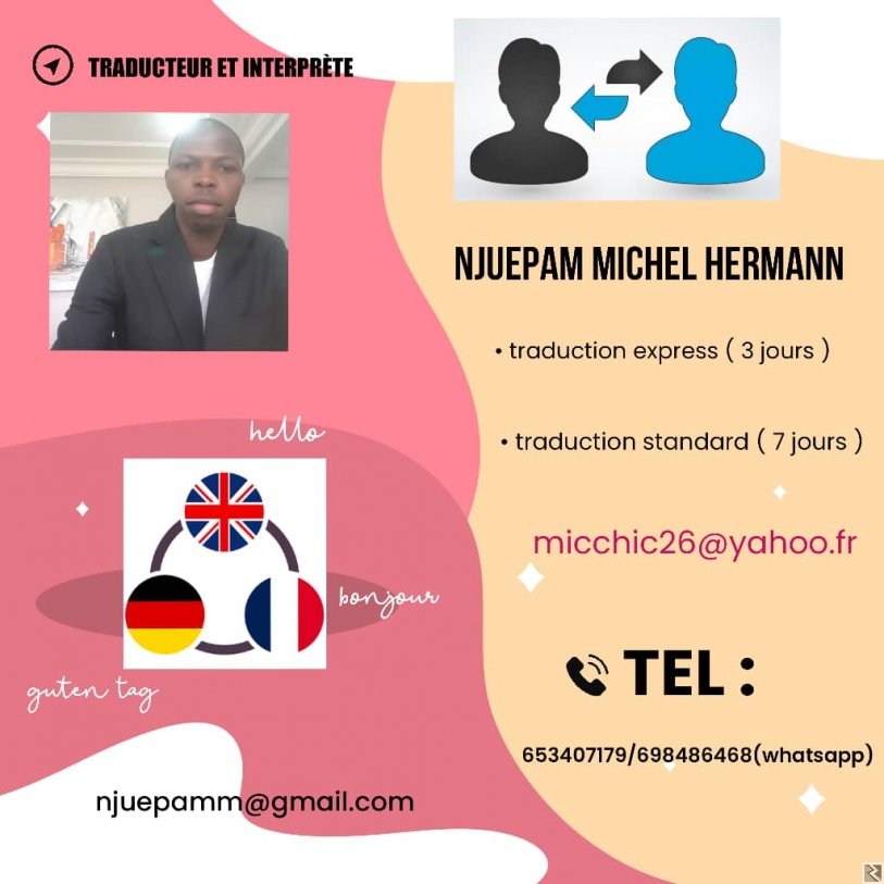 Main image of Traducteur et interprète