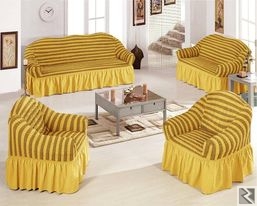 Image principale de HOUSSES DE CANAPÉS SOFAS STRETCH SEXTENSIBLES
