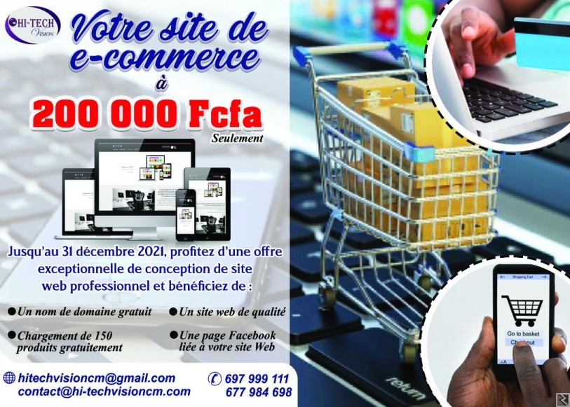 Main image of Création d un site de E commerce