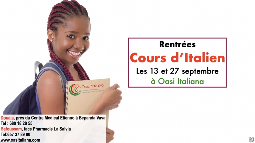 Main image of COURS ITALIEN A OASI NIVEAU DEBUTANT ET AVANCE